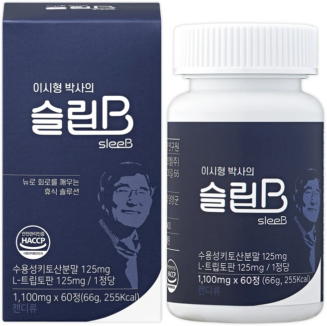 이시형박사의 슬립비 L-트립토판 이시형박사의 슬립비, 1박스, 60정 - 쿠팡