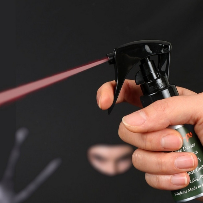 최루스프레이 최루액 칼부림예방 최루가스 페퍼건 호신용스프레이, 1개