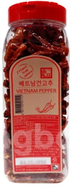 솔표 베트남 건고추(땡초) 120g, 1개