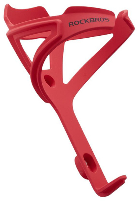 락브로스 자전거 초경량 PC 물통케이지 물병거치대, 레드, KR03, 1개