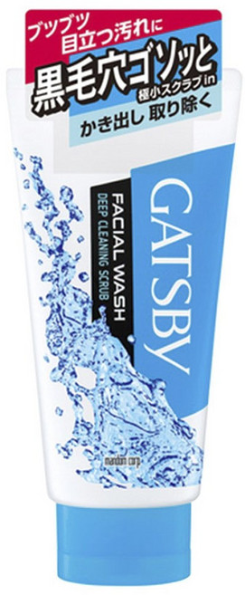 갸스비 페이셜 워시 딥 클렌징 스크럽, 130g, 1개