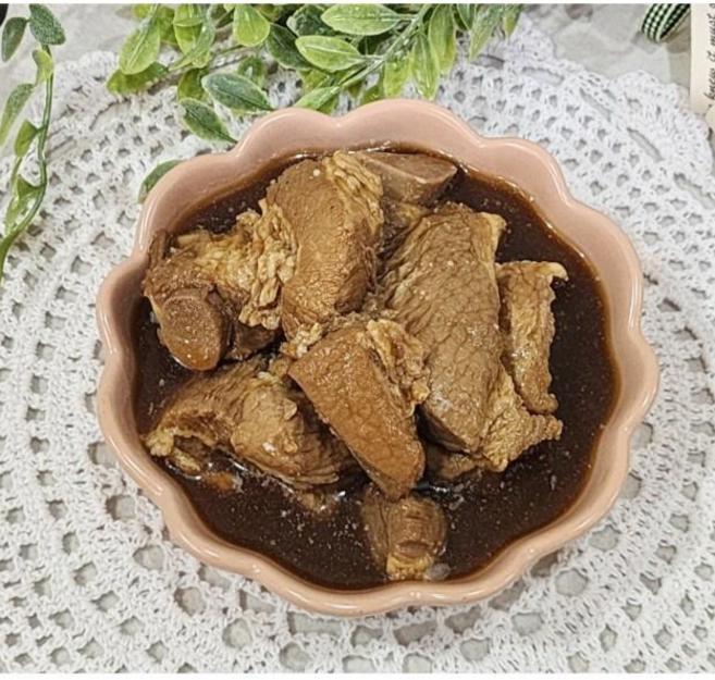 국내산 한돈으로 만든 간장갈비찜 1.2kg, 600g, 2개