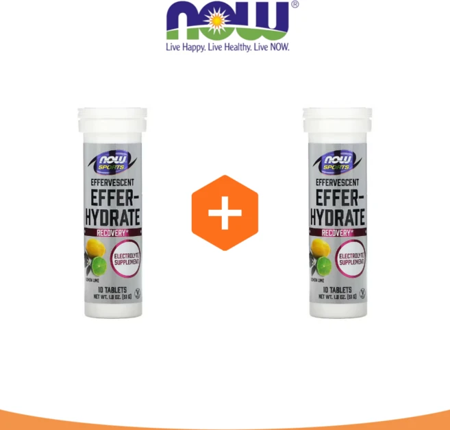 나우푸드 스포츠 발포 전해질 레몬 라임맛 10정 Effer-Hydrate 2세트 - 쿠팡