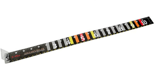 엑스리버 앵글러스 낚시줄자 계측자 낚시소품, 1개