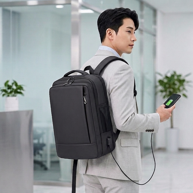 2위 - 남성 직장인 노트북 백팩 출퇴근 비즈니스 가방