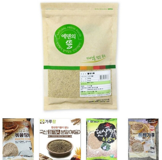 국산 들깨가루 200g/볶음/참깨/들깨/들기름/깨소금/잡곡/깨/가루/볶은/고운입자/업소용/식당/주방/요리, 1개, 200g