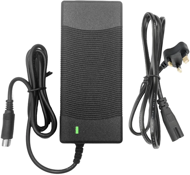 전기 자전거 스쿠터 호버보드 밸런스 적합한 리튬 이온 배터리 42V 2A 36V, [03] UK, 01 DC5521_03 UK, 01 DC5521_03 UK, 1개