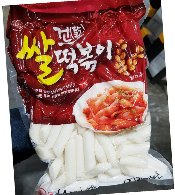 쌀떡볶이떡 진공 중 강원 1.4kg 6개 떡볶이떡 가래떡 떡꼬치