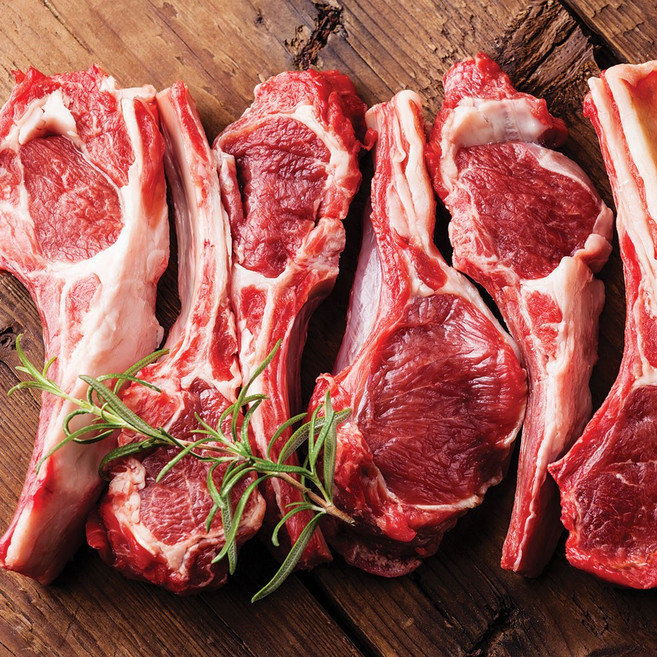 (배터짐) 캠핑고기 호주산 냉장 램 양마호크 양사각갈비(1+1)+2가지소스 증정 스테이크 (일요일&당일발송), 2개, 1kg