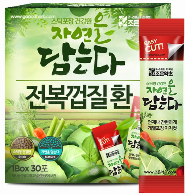 조은약초 프리미엄 전복껍질(석결명)환, 3g, 1박스
