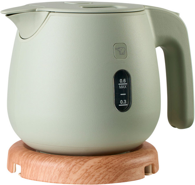 조지루시 전기주전자 무선포트 600ml CK-SAH06K 포트, 더스티그린(GZ)