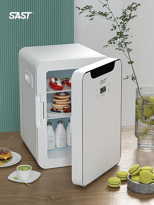 미니냉장고 음료수 보관용 1도어 화장품냉장고, 단일 모델, 8L 기본형 화이트 가정용