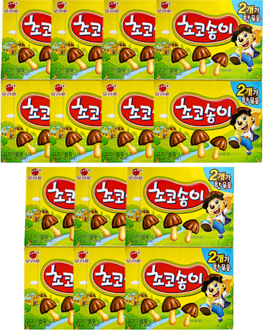 오리온 초코송이, 36g, 14개