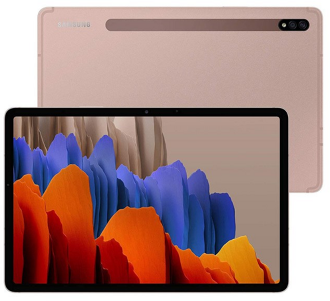 갤럭시탭S7+ 12.4인치 SM-T975 T970 LTE/WIFI 256GB/512GB 태블릿PC, Wi-Fi, 256GB, 미스틱 블랙