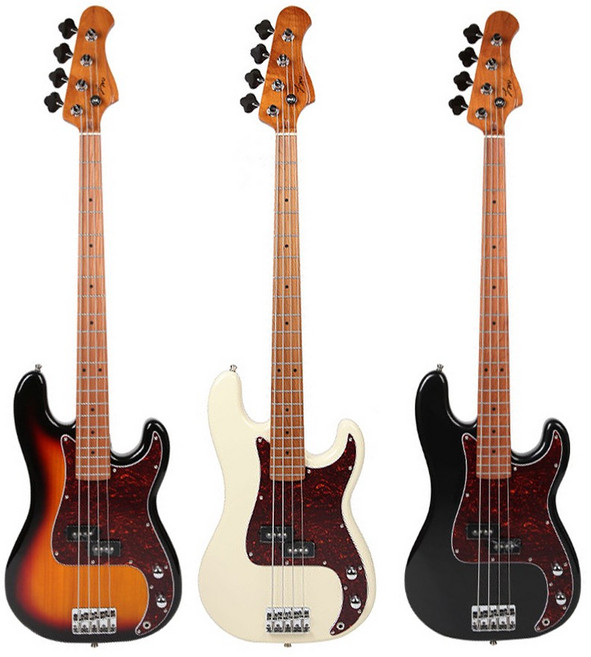 투맨 TPB-120 입문용 베이스기타/ 프레시전 베이스, 1개, OWH(올릭픽화이트)