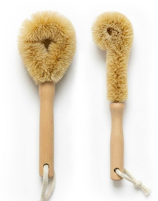 천연 코코넛 사이잘삼 수세미 세척솔, 베이지, 1개, 7. 사이잘 2종 세트