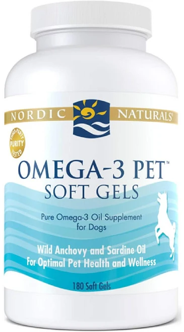 Nordic Naturals Omega 3 Pet노르딕네추럴스 오메가-3 반려견용 180정, 오메가3, 1개 - 쿠팡