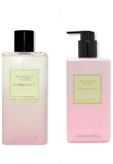 빅토리아 시크릿 파인 프래그런스 밤쉘 부케 미스트 새로운 향, 1개, 250ml