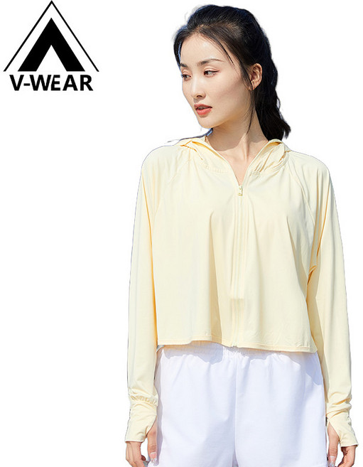 冰絲涼感防曬外套 女 透氣散熱 防紫外線外套 戶外速乾