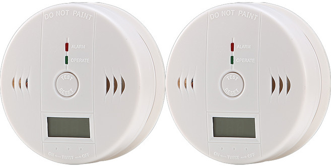 이글스 일산화탄소 경보기 ET-CODn 1+1, 화이트, 1세트