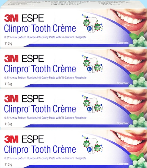쓰리엠 ESPE 클린프로 치약 스피아민트, 4개, 113g - 쿠팡