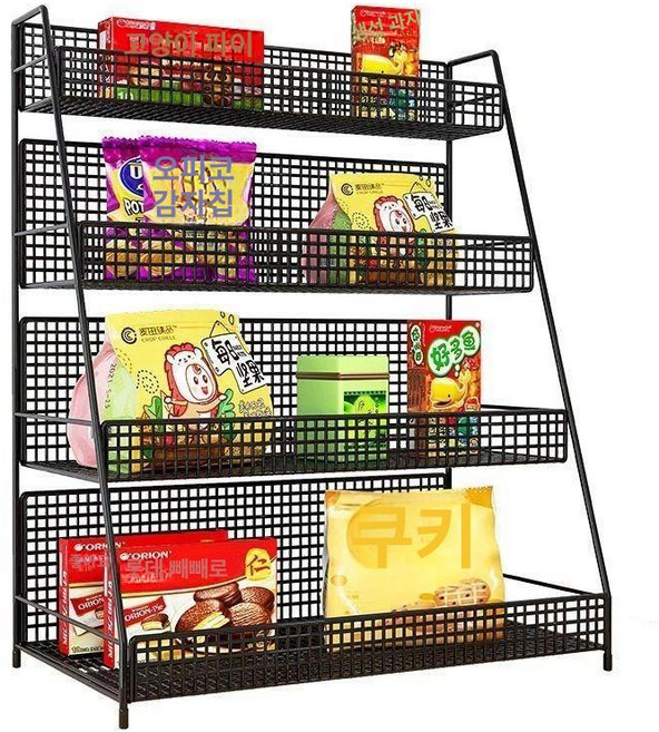 라면 진열대 과자 디스플레이 피씨방 편의점 선반 펜트리, 1개, 기타 모델은 고객센터 문의
