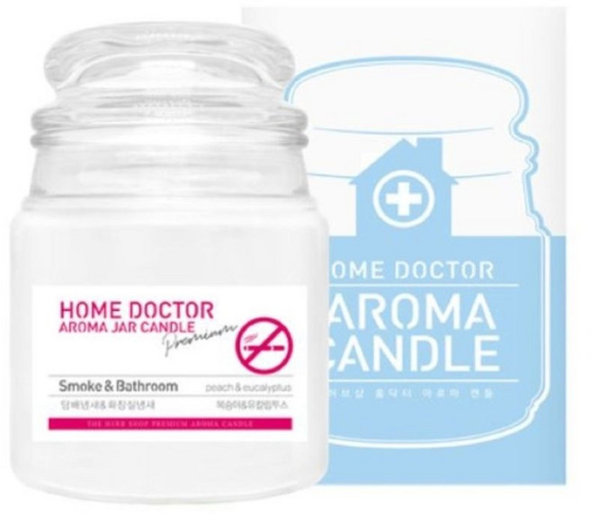 분위기좋은 홈닥터 기능성 아로마 자캔들 480g 4종택1, 피톤치드악취제거, 1개