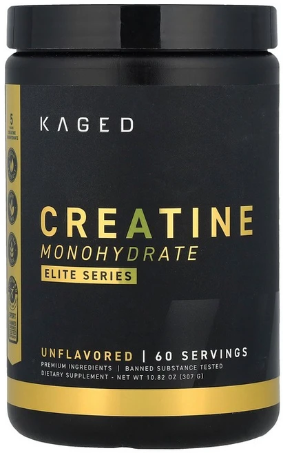 케이지드 Kaged Elite Series 크레아틴 일수화물 무맛 307g10.82oz141490원산지:기타, 508 g, 1개, 307g - 쿠팡
