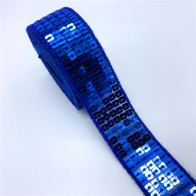 25mm 스팽글 리본 레이스 트림 장식 조각 바느질 패브릭 드레스 옷 머리 신부 웨딩 액세서리 2 야드/5 야드/묶음, 5 yards, 13, 1개