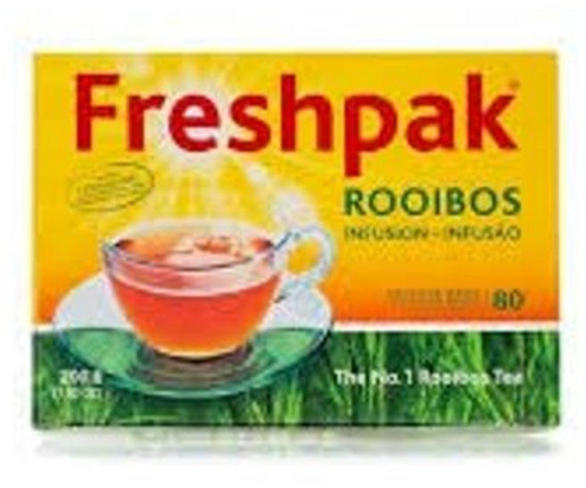 프레시팩 루이보스 인퓨즈드 티 태그리스 티백 80개 Freshpak Rooibos infused Tea 80 tagless bags, 1개, 80ml