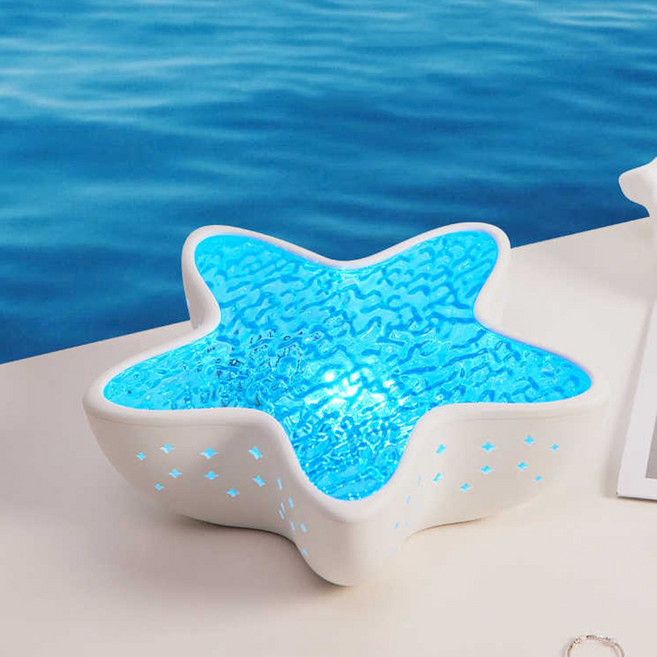 불가사리 물멍 무드등 인테리어램프 조명, 단품