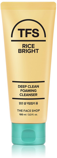 더페이스샵 맑은 쌀 약알칼리 클렌징 폼, 1개, 100ml