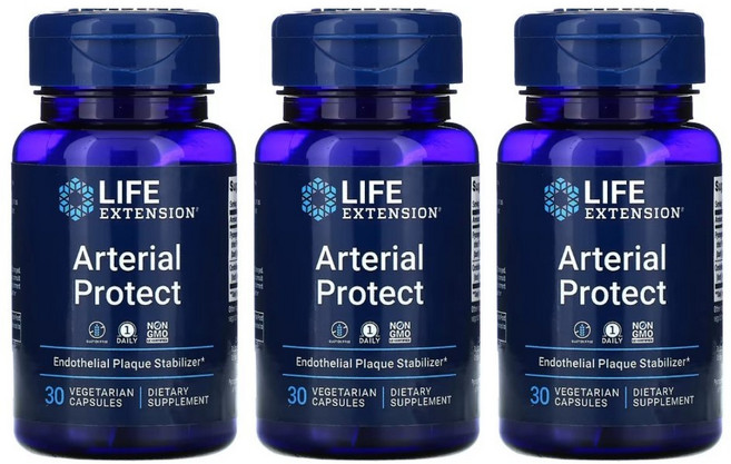 Life Extension 피크노제놀 100mg 30캡슐 3병, 30정, 3개