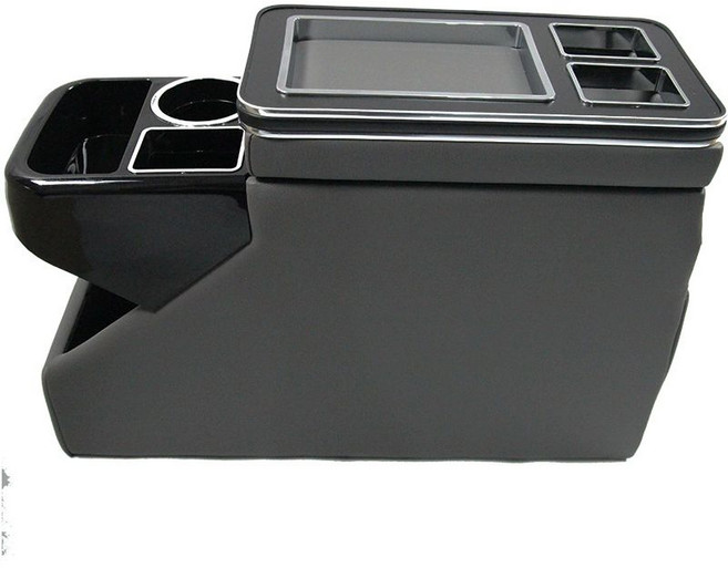 그랜드 스타렉스 콘솔박스 대형 밴 카니발 수납함, 기본 차종, 오딧세이 엘리션 중간열 전용 검정