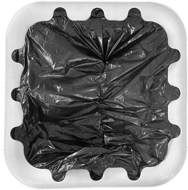 미홀 휴지통 리필 봉투 6개입 T3S-1, 1개