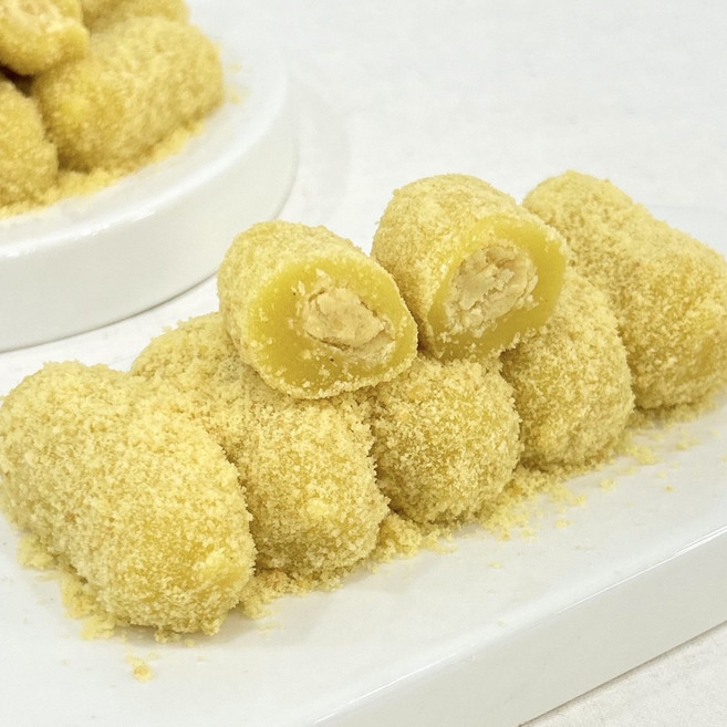 바나나떡 1.2kg+1.2kg 60알 카스테라 바나나 앙금 국내산 찹쌀 모찌 냉동 떡 맛집, 2박스, 1.2kg