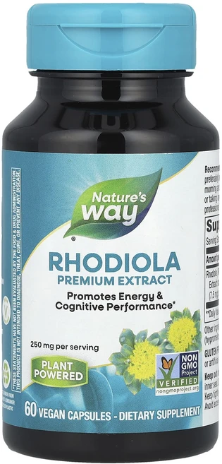 몸관리하세요 겨울입니다 Nature's Way 홍경천 250mg 베지 캡슐 60정 특별관리진행, NaturesWay홍경천250mg베지캡슐60정, 1개 - 쿠팡