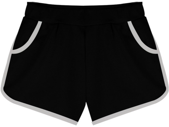 스마일 여성용 트레이닝 반바지