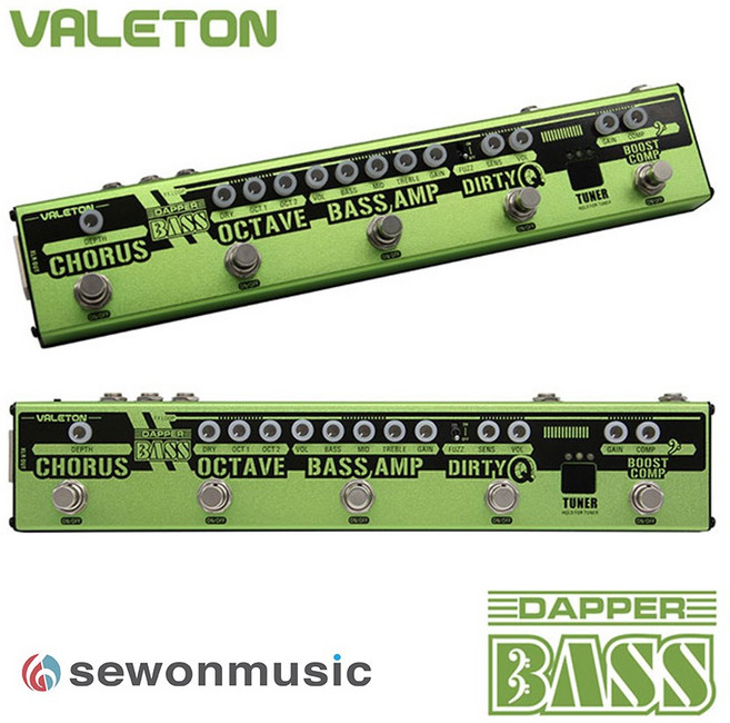 VALETON Dapper Bass 베일톤 멀티 이펙터, 1개