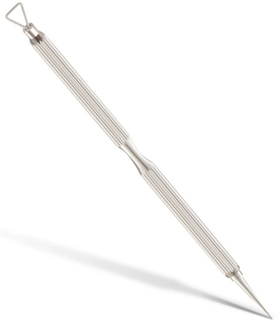 [MR.GREEN]미스터그린 독일 프리미엄 의료용등급 스테인레스 여드름 피지 제거용 바늘+압출기 피부관리 정식수입제품 당일발송, 1개