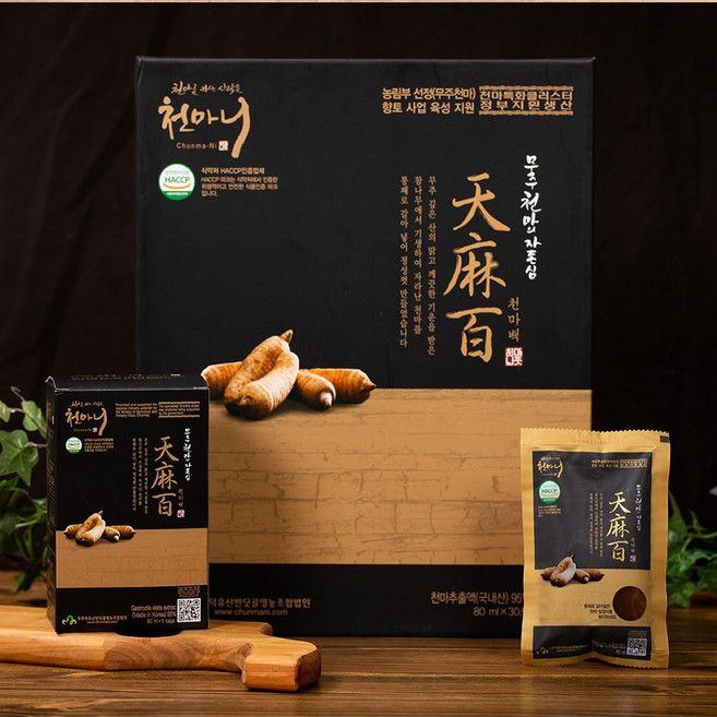 무주 천마니 천마백 천마 액기스 건강차 진액 농축액, 80ml