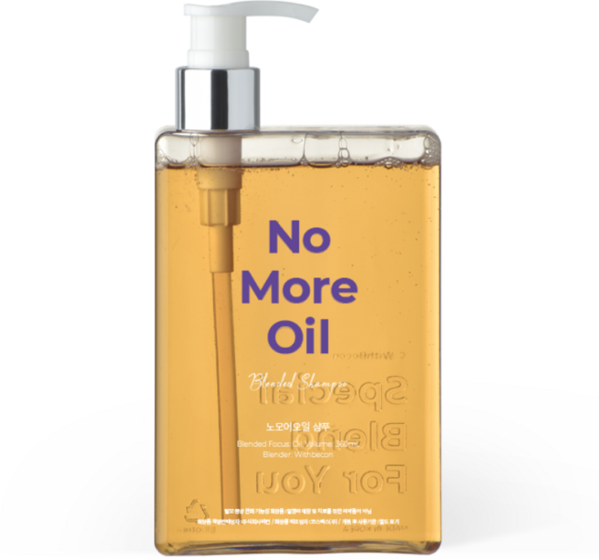 위드비컨 지성 두피 노모어오일 탈모 샴푸, 360ml, 1개