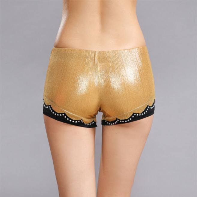 couyor 폴팬츠 여성 레깅스반바지 3부 폴댄스바지 댄스스포츠 팬츠 숏팬츠 핫팬츠 여자반바지3부, 옐로우