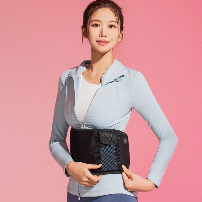 히트2웨어 원적외선 무선 허리찜질기 배찜질기 휴대용 온열복대 생리통찜질팩, 1개
