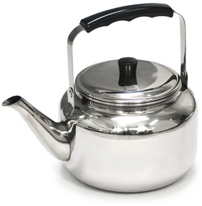 키친아트 모던일반 스텐 주전자 1.6호, 1.1L, 혼합색상, 1개