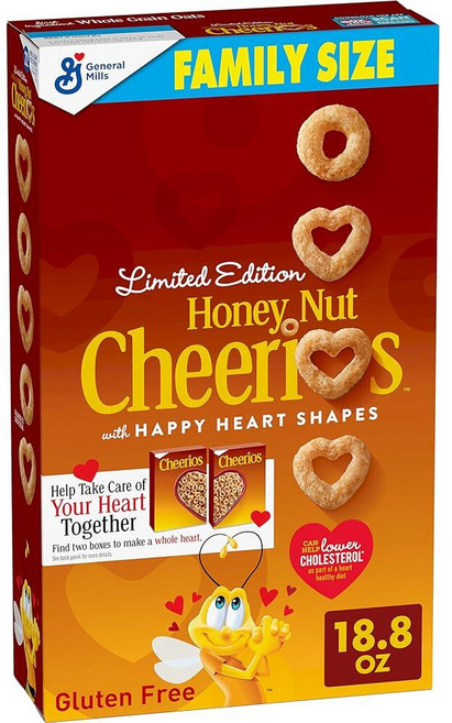 Cheerios 치리오스 오리지널 아침식사용 시리얼 컵 통곡물 귀리 글루텐 프리 36.9g(1.3온스) (12개들이), 36g