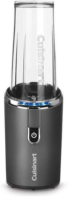 쿠시나트 RPB 100 에볼루션X 무선 충전식 컴팩트 블렌더 그레이 블랙 16온스, Compact Blender