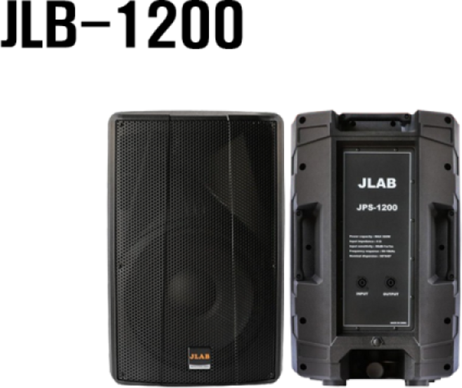 제이랩 JPS-1200 12인치 패시브스피커 1개 최대출력 300W 교회스피커 노래방 공연용스피커
