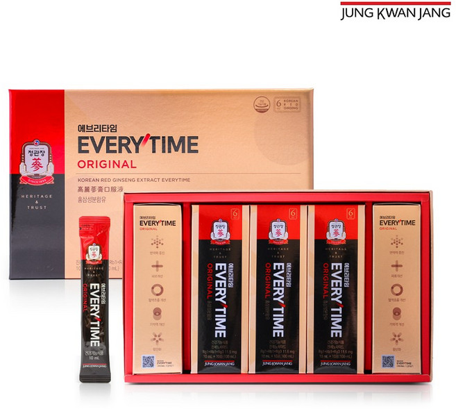 정관장 홍삼정 에브리타임 10ml*50포, 1세트, 500ml