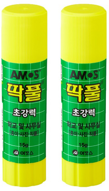 아모스] 딱풀 15g, 2개